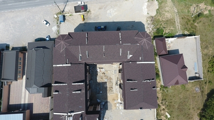 Гибкая черепица Docke EUROPA Карат Коричневый 3м2