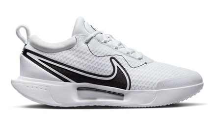 Мужские кроссовки теннисные Nike Zoom Court Pro HC - white/black