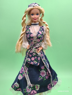 Кукла Barbie Norwegian 1995г (Барби Норвегия) из коллекции "Куклы Мира".03003