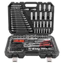 Набор инструментов 218пр. 1/4'',3/8'',1/2''(6гр.)(4-32мм) FORCEKRAFT FK-42182-5