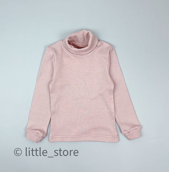 Водолазка хлопковая из кашкорсе Пудра