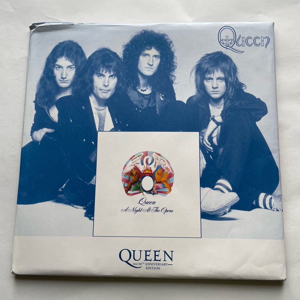 Винтажная виниловая пластинка LP Queen A Night At The Opera (Англия 2005) (Запечатан)