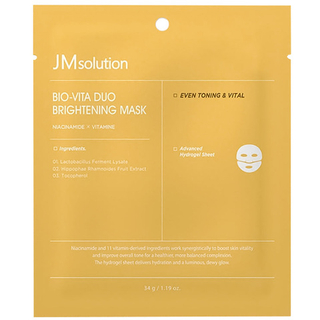 Гидрогелевая маска с витаминным комплексом JMSOLUTION Bio-Vita Duo Brightening Mask