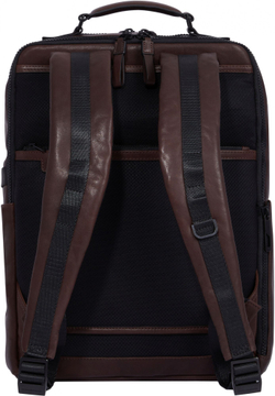 Рюкзак Piquadro Harper CA4818AP/VETM зеленый/темно-коричневый кожа