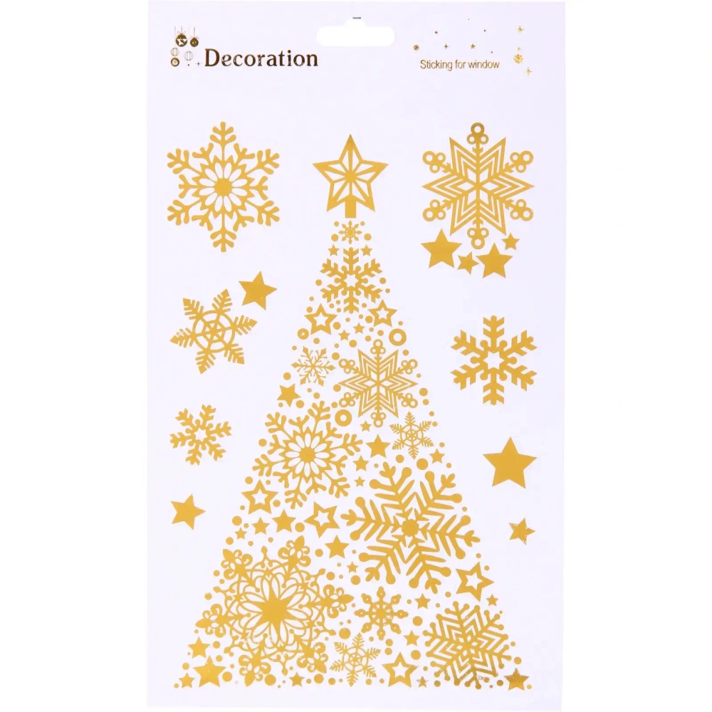 Наклейка на стекло «Волшебные переливы» 27*16 см, микс