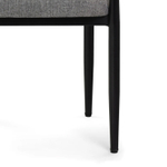 Стул на металлокаркасе Woodville Lord gray, black, gold