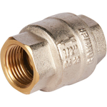 Клапан обратный ROMMER RVC-0001 - 1/2" (ВР/ВР, PN40, Tmax 120°C, с металлическим седлом)