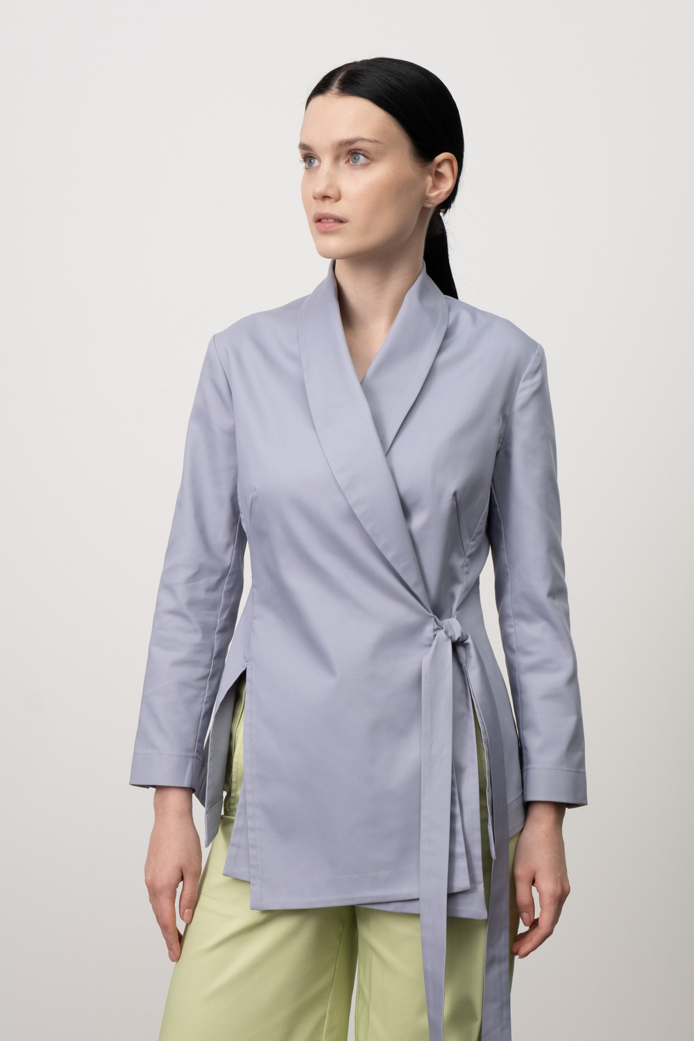 Жакет с запахом