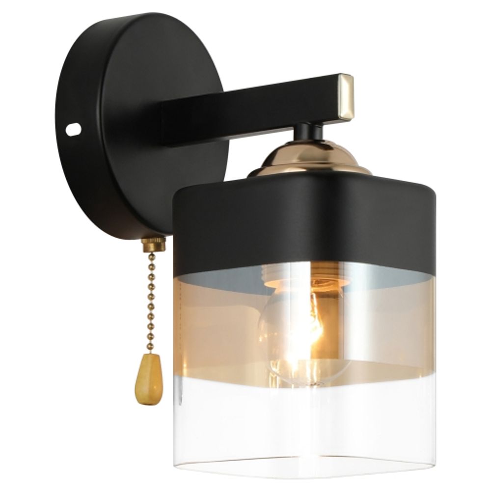 Бра светильник Rivoli Isadora 9133-401 настенный 1 х Е27 40 Вт модерн с выключателем | Rivoli