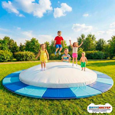 Надувная подушка на платформе «Облако радости» 6,4×6,4×2 м