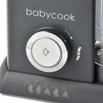 Блендер-пароварка для детского питания 5 в 1 BEABA Babycook SOLO черный