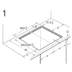 Встраиваемая индукционная варочная панель Bosch PUC61RBB5E