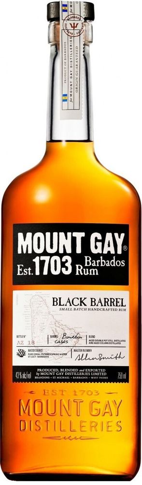Ром Mount Gay Black Barrel , 0.7 л