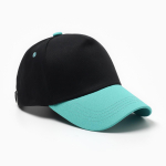 Кепка детская р.52-54см черный/голубой (KAFTAN)