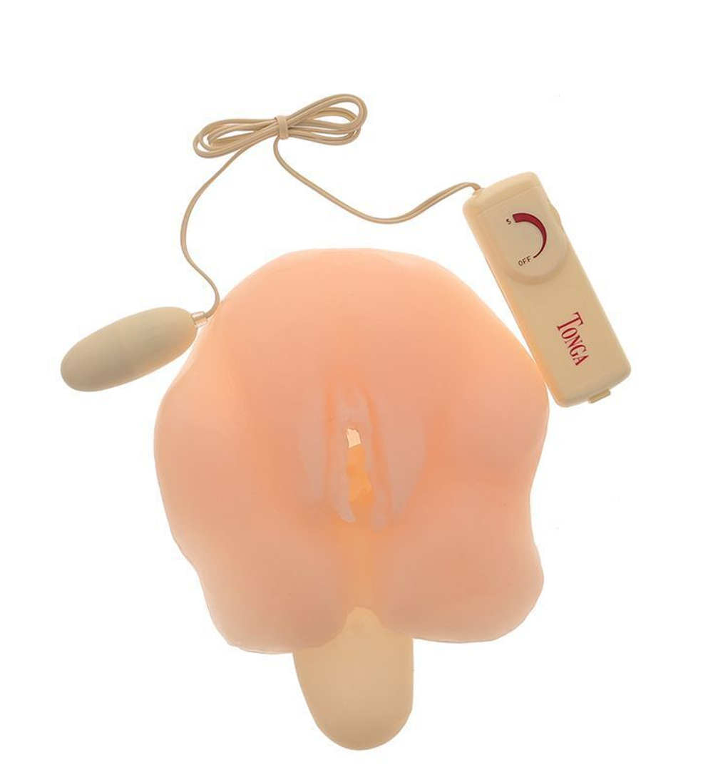 Вибровагина Shaved Pussy (Цвет: телесный)