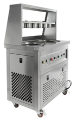 Фризер для жареного мороженого Foodatlas KCB-2Y (контейнеры, световой короб, 2 компрессора)