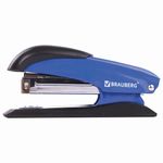 Степлер №24/6, 26/6 металлический BRAUBERG "Office Expert", до 25 листов, синий, 228594
