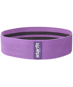 Мини-эспандер ES-204, высокая нагрузка, текстиль, фиолетовый пастель