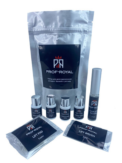 Prof- Royal Набор для долговременной укладки бровей и ресниц BIOLIFT