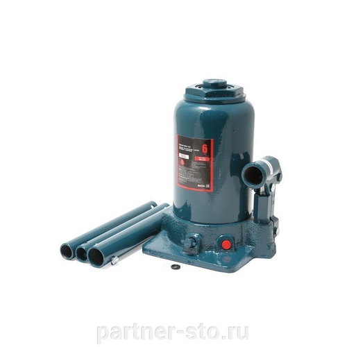 Домкрат Forsage 6т бутылочный с двумя штоками 154-354 мм