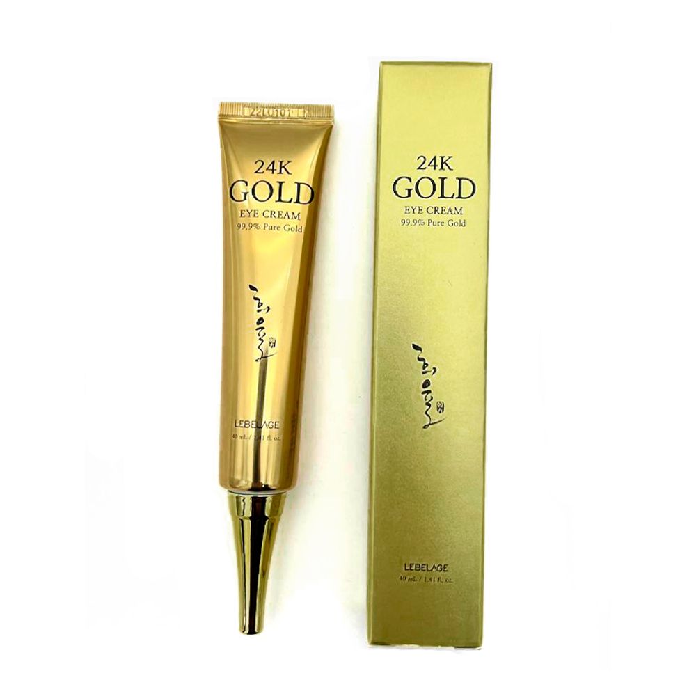 Крем для век с экстрактом 24к золота LEBELAGE Heeyul 24K Gold Eye Cream 40 мл