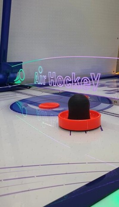 Аэрохоккей с лампой (220*123*185 см.)