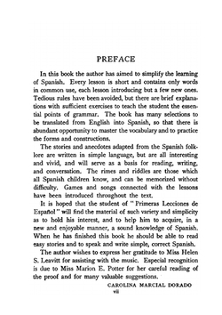 Primeras Lecciones de Español | Carolina Marcial Dorado