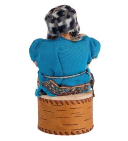 Народные промыслы RK-724 Кукла-шкатулка «Дед с крынкой»