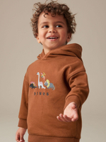 Толстовка с капюшоном для мальчика Next 608-786, Кирпичный