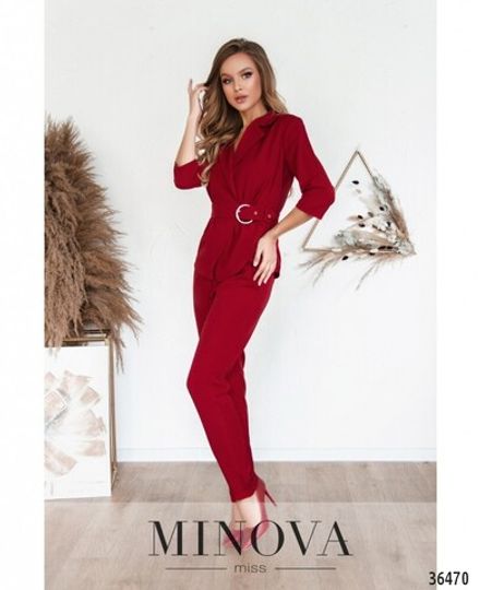 Костюм 1115-красный Minova Фото 2