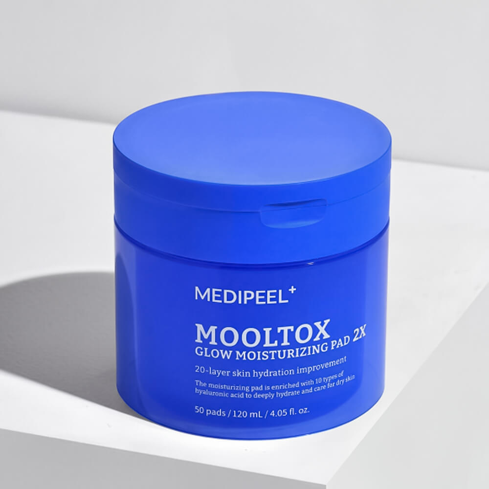 Medi-Peel Mooltox Glow Moisturizing Pad 2X интенсивно увлажняющие пэды