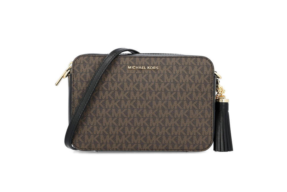 сумка-мессенджер ginny Michael Kors - коричневый(32F8GF5M2B)