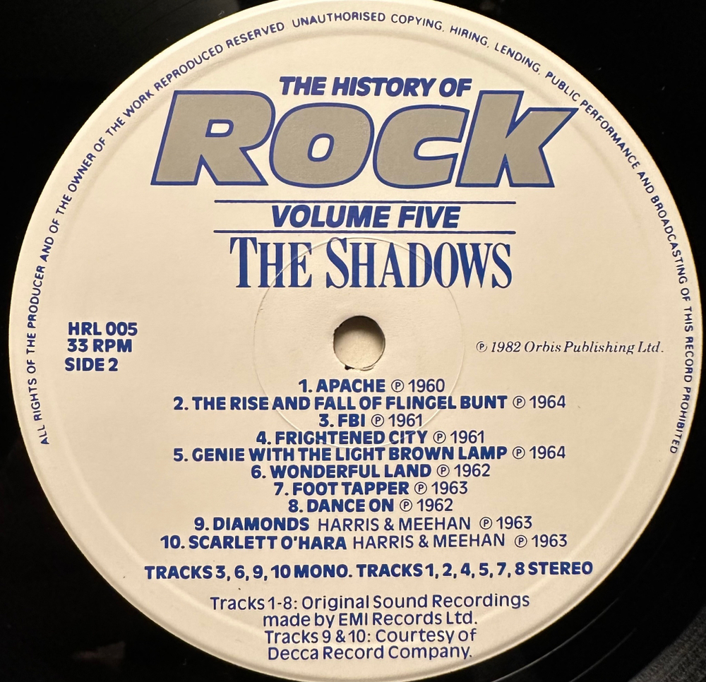 Сборник - The History Of Rock 5 (Англия 1982г.) 2LP