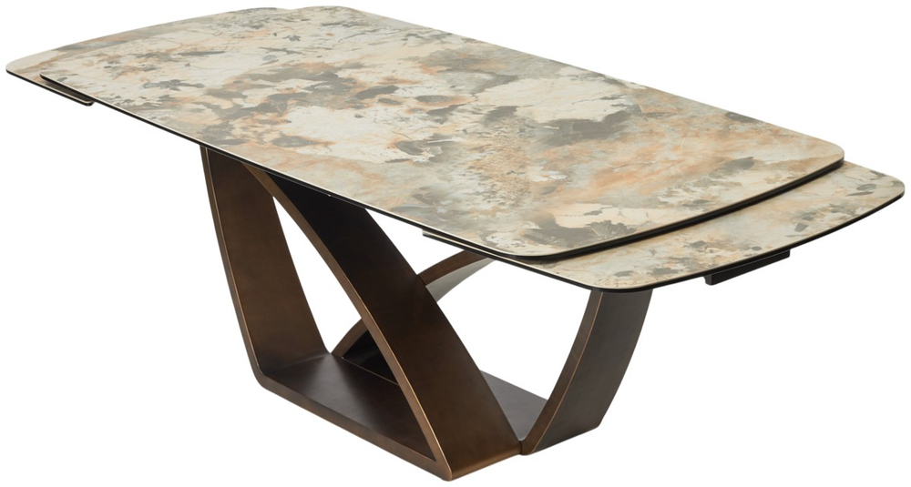 Стол М-City DISAUR Алонсо (Alonso) 200 Tl-137, Испанская керамика, Медный каркас