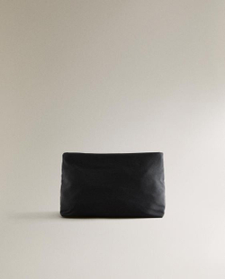 ZARA HOME КОСМЕТИЧКА ИЗ ТЕХНИЧЕСКОЙ ТКАНИ, ЧЕРНЫЙ
