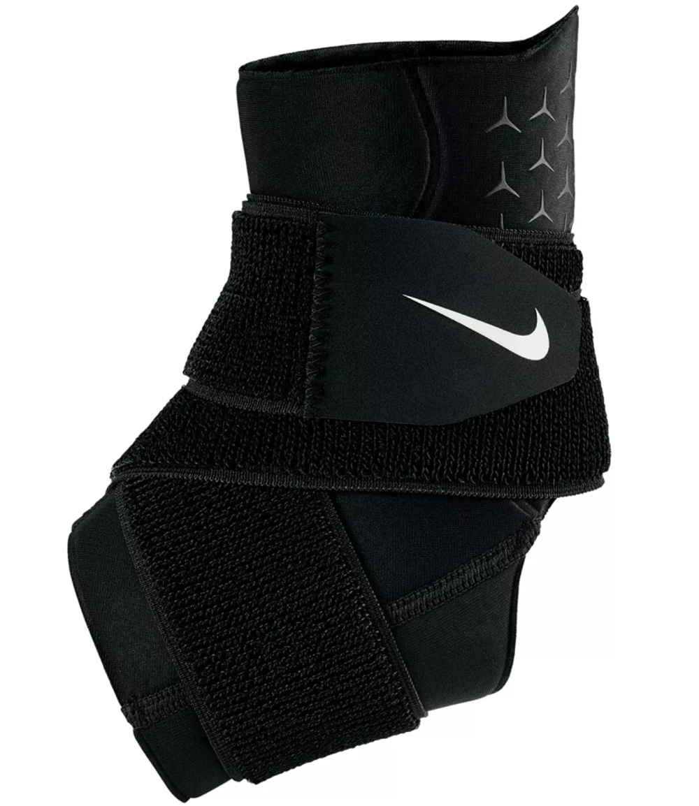 Стабилизатор Nike Pro Ankle Strap Sleeve - black/white