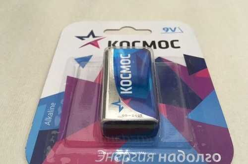 Батарейки 6LR61 крона  КОСМОС