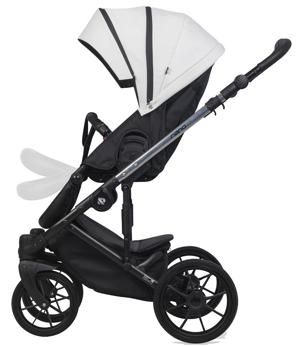 Детская коляска Riko Nano Thermo 2 в 1 02 White (белый)