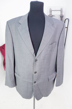 Пиджак для деловой встречи, визуально на 56 размер