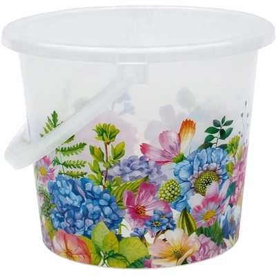 Ведро пластиковое Цветочный сад 5л