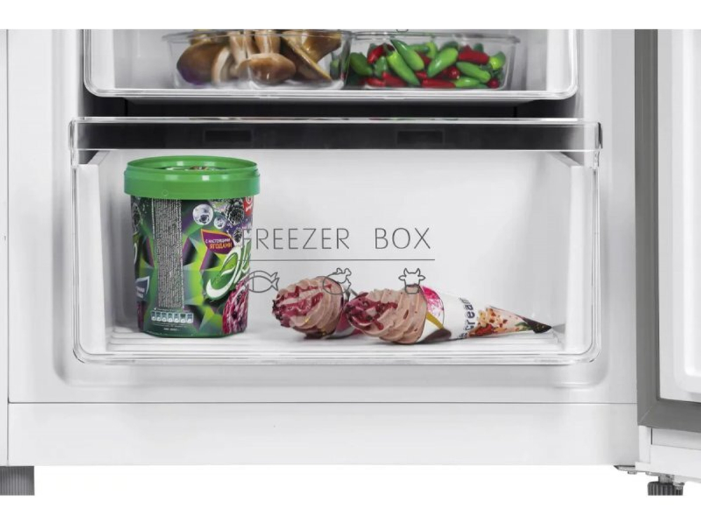 Холодильник Nordfrost RFC 390D NFW Total No Frost белый