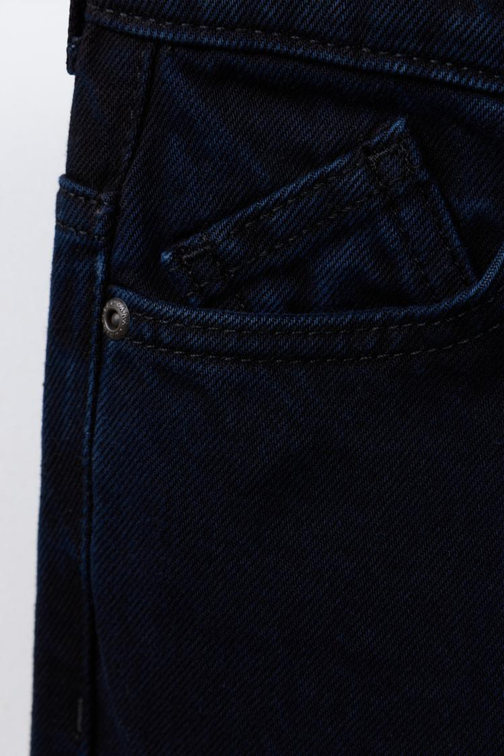 ZARA ДЖИНСЫ СВОБОДНОГО КРОЯ, СИНИЙ