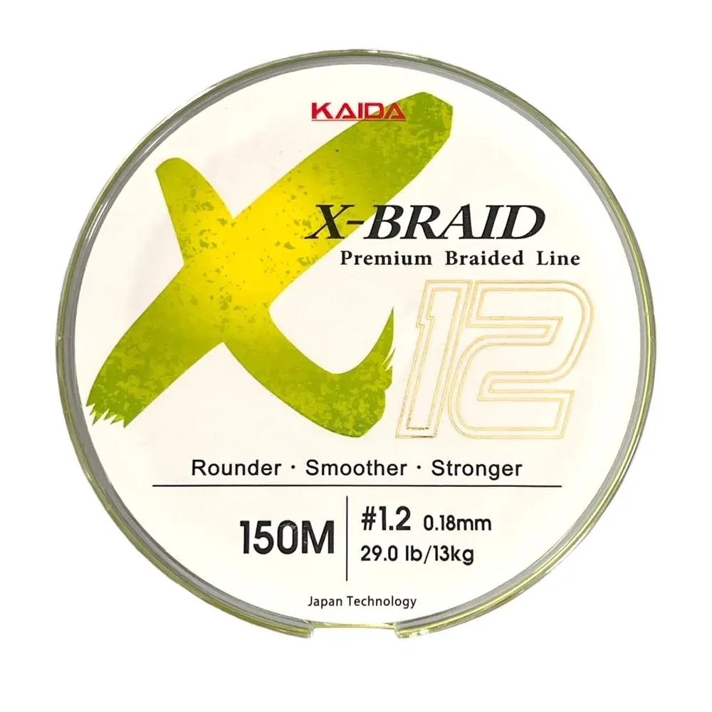 Плетенка KAIDA X12 BRAID (150м)