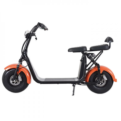 Электроскутер Citycoco GT X7 PRO Оранжевый (2000W)