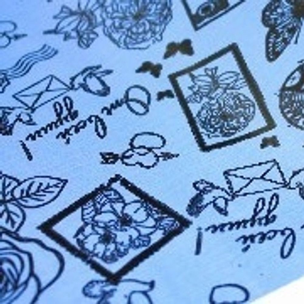 Пленка мат-я 2-х ст Марки ЧЕРНЫЙ НА СЛИВОВОМ (9м)