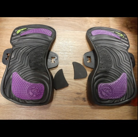 Падсы   Airush AFT II Twintip Footpad set - Black (Pair), артикул AZBC10FPAFT2B