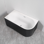 Ванна акриловая Azario LAGO BLANCO BLACK 170х75 пристенная (AZ-6724-1CLB 17075)