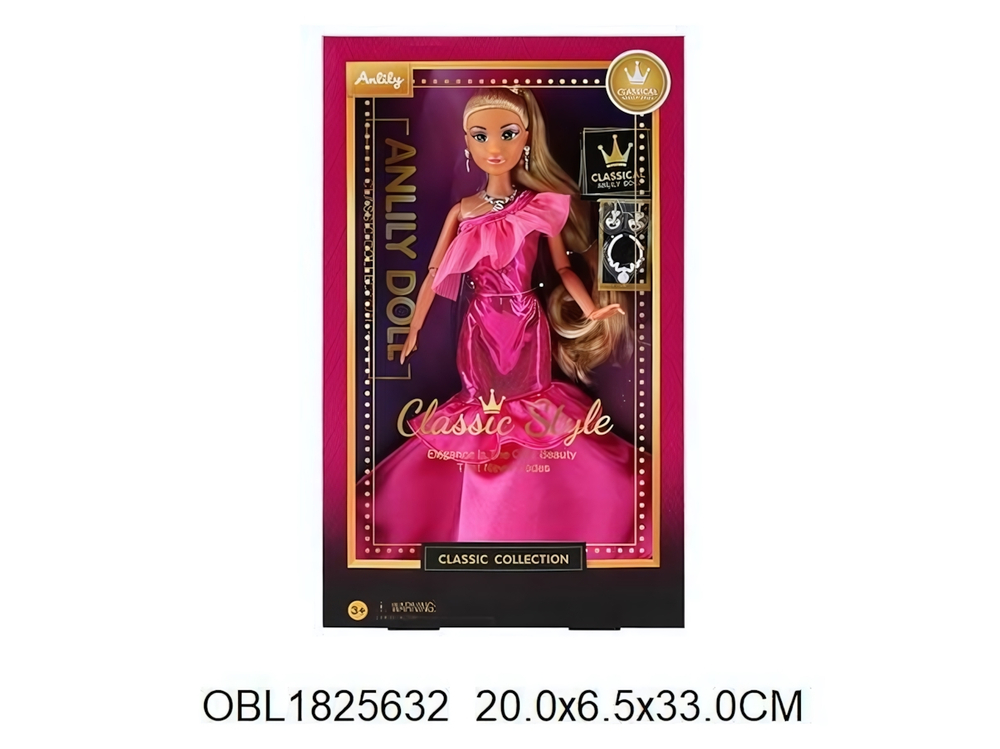 Кукла тип модель, коробка 616550