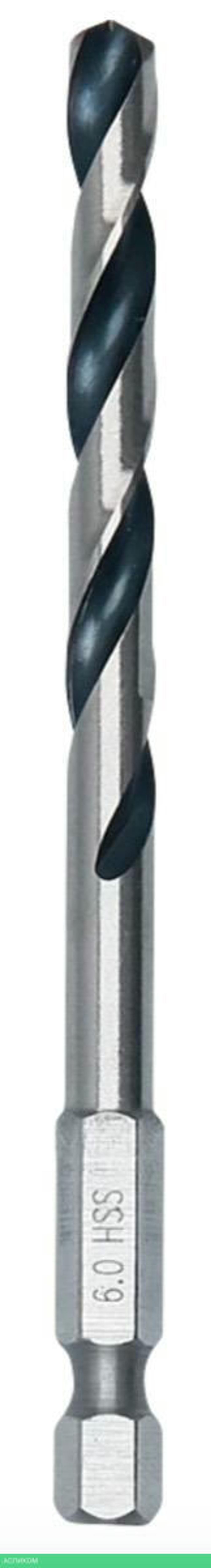 Набор сверл Bosch HSS PointTeQ HEX 3,5 мм по металлу 10 шт (2.608.577.542)