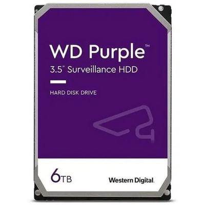 6TB WD Purple (WD64PURZ)  (Serial ATA III, 5400- rpm, 256Mb, 3.5")